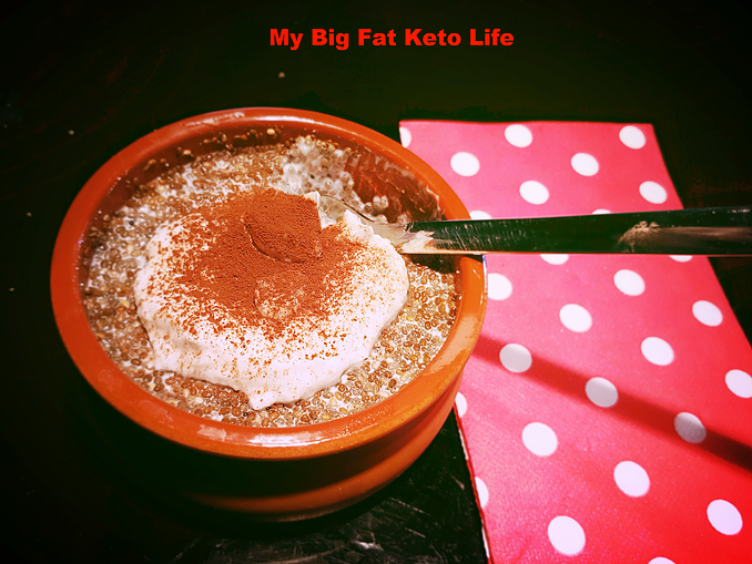 Πουτίγκα με chia seeds (vegan)