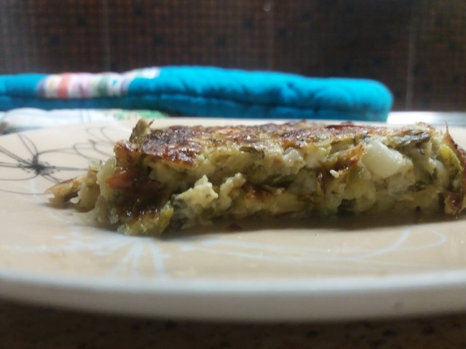 Κολοκυθόπιτα χωρίς φύλλο της Ρόης