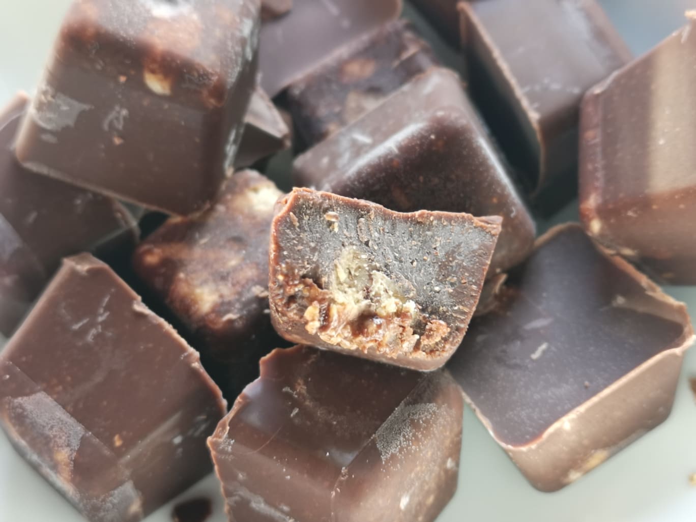 Σοκολατάκια με βούτυρο αμυγδάλου