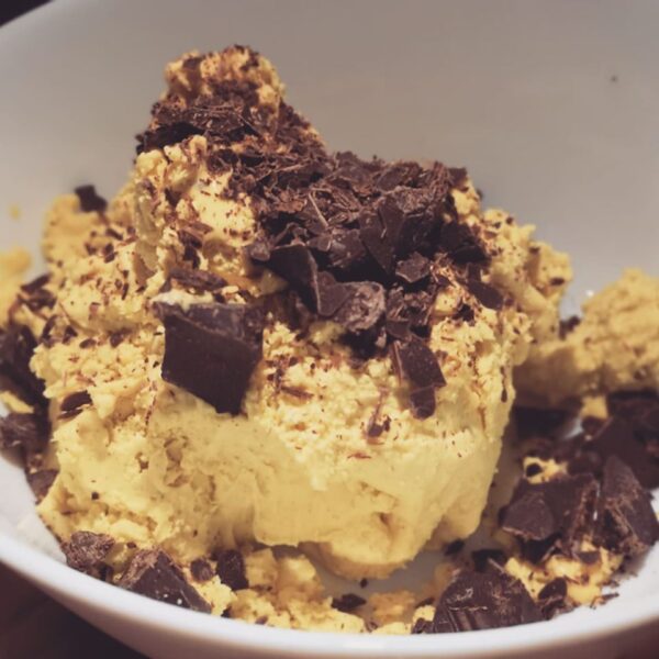 Σεμιφρέντο με άρωμα μπανάνας